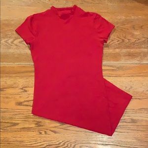 Bodycon High-Neck  Dress